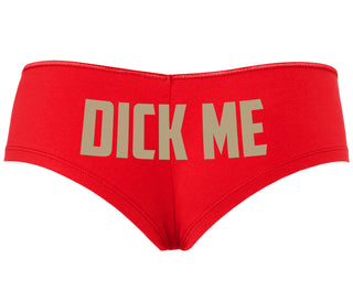 Dick Me - Red Boyshort