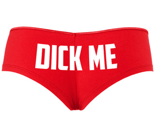 Dick Me - Red Boyshort