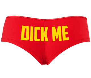 Dick Me - Red Boyshort