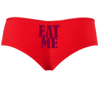 Eat Me - Red Boyshort