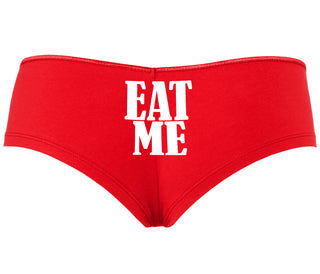 Eat Me - Red Boyshort
