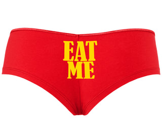 Eat Me - Red Boyshort