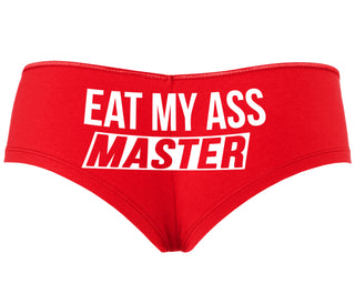 Eat My Ass Master - Red Boyshort