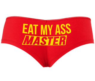 Eat My Ass Master - Red Boyshort