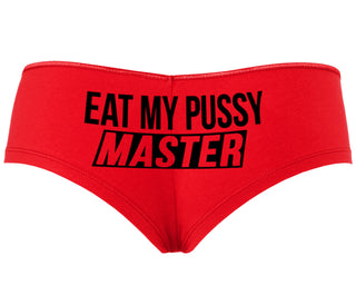 Eat My Pussy Master - Red Boyshort