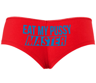 Eat My Pussy Master - Red Boyshort