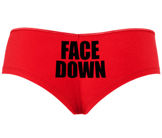 Face Down - Red Boyshort