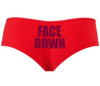 Face Down - Red Boyshort
