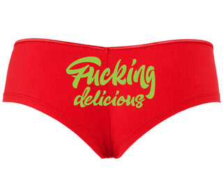 Fucking Delicious  - Red Boyshort