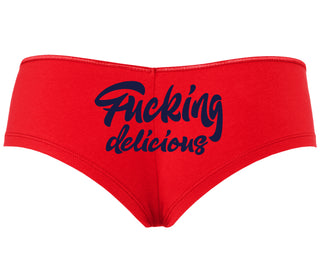 Fucking Delicious  - Red Boyshort