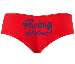 Fucking Delicious  - Red Boyshort