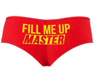 Fill Me Up Master - Red Boyshort