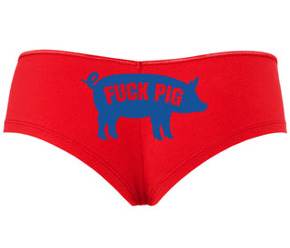 Fuck Pig - Red Boyshort
