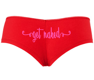 Get Naked - Red Boyshort