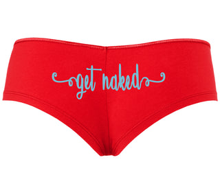 Get Naked - Red Boyshort