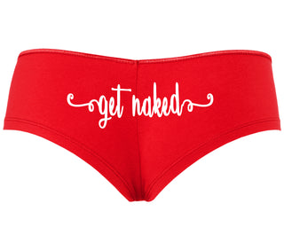 Get Naked - Red Boyshort