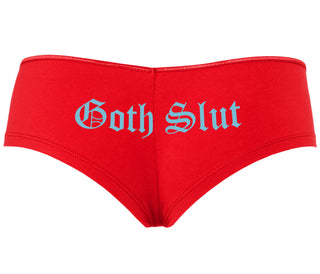 Goth Slut - Red Boyshort