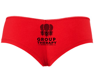 Group Therapy - Sharing Is Caring - Red Boyshort
