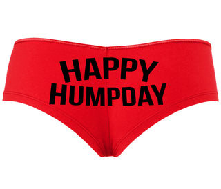 Happy Humpday - Red Boyshort