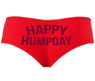 Happy Humpday - Red Boyshort