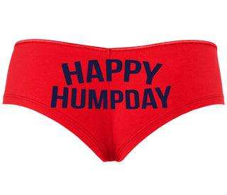 Happy Humpday - Red Boyshort