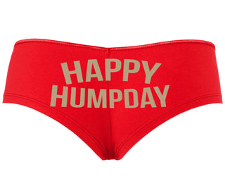 Happy Humpday - Red Boyshort