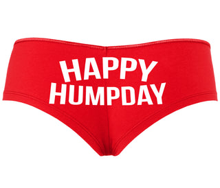 Happy Humpday - Red Boyshort