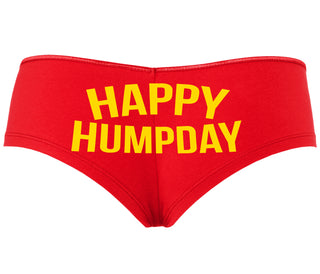 Happy Humpday - Red Boyshort