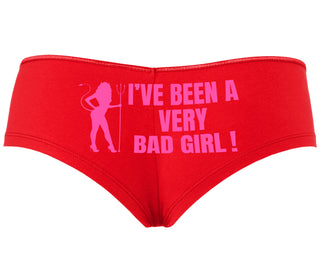 I've Been A Very Bad Girl - Red Boyshort