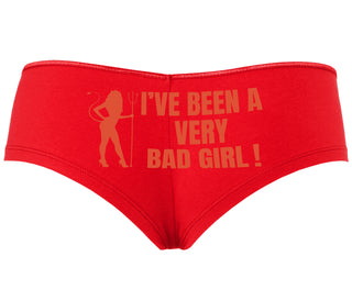 I've Been A Very Bad Girl - Red Boyshort