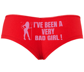 I've Been A Very Bad Girl - Red Boyshort