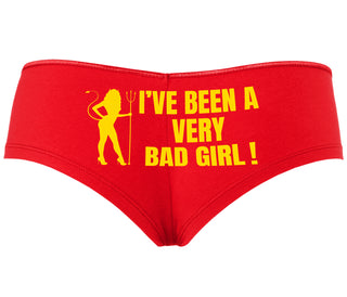 I've Been A Very Bad Girl - Red Boyshort