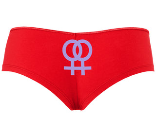 Lesbian Sign - Red Boyshort