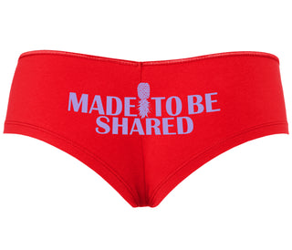 Made To Be Shared - Red Boyshort