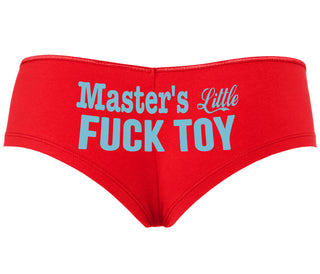 Master's Little Fuck Toy - Red Boyshort