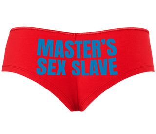 Masters Sex Slave - Red Boyshort