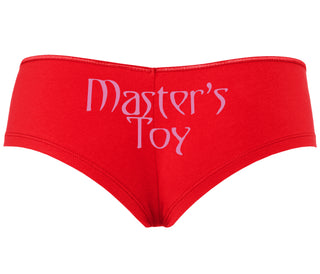 Master's Toy - Red Boyshort