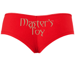 Master's Toy - Red Boyshort