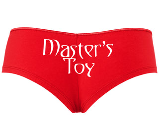 Master's Toy - Red Boyshort