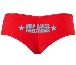 May Cause Erections - Red Boyshort