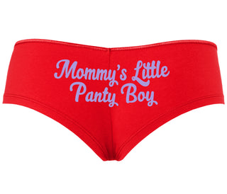 Mommy's Little Panty Boy - Red Boyshort
