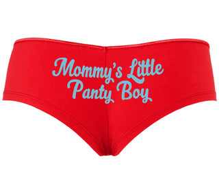 Mommy's Little Panty Boy - Red Boyshort