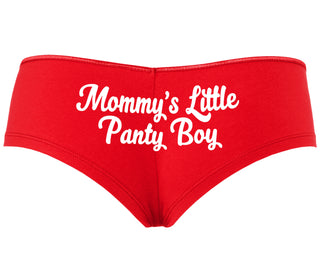 Mommy's Little Panty Boy - Red Boyshort