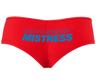 Made To Serve My Mistress - Red Boyshort