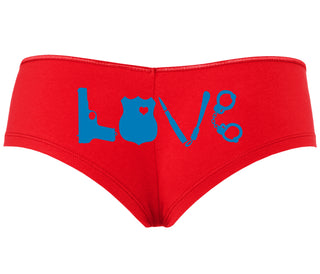Police Love - Red Boyshort