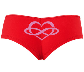 Polyamory Logo - Red Boyshort