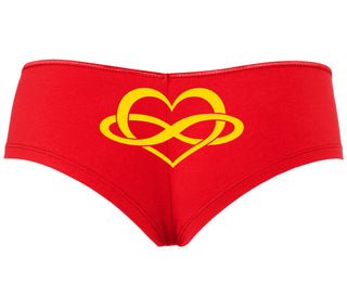 Polyamory Logo - Red Boyshort