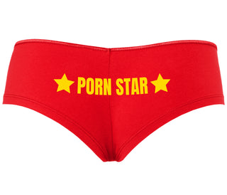 Porn Star - Red Boyshort
