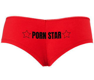 Porn Star - Red Boyshort