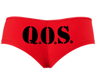 QOS - Queen of Spades - Red Boyshort